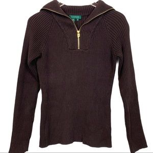 Lauren Ralph Lauren Sweater in Deep Chocolate Brown